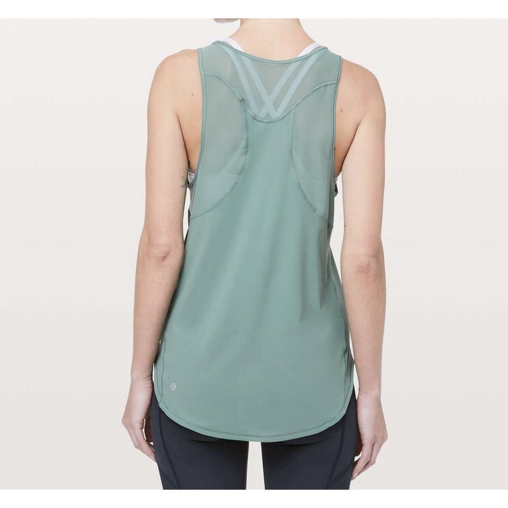 Lululemon Sculpt Tank II Medium Forest Women's Size 6 - Picture 2 of 9